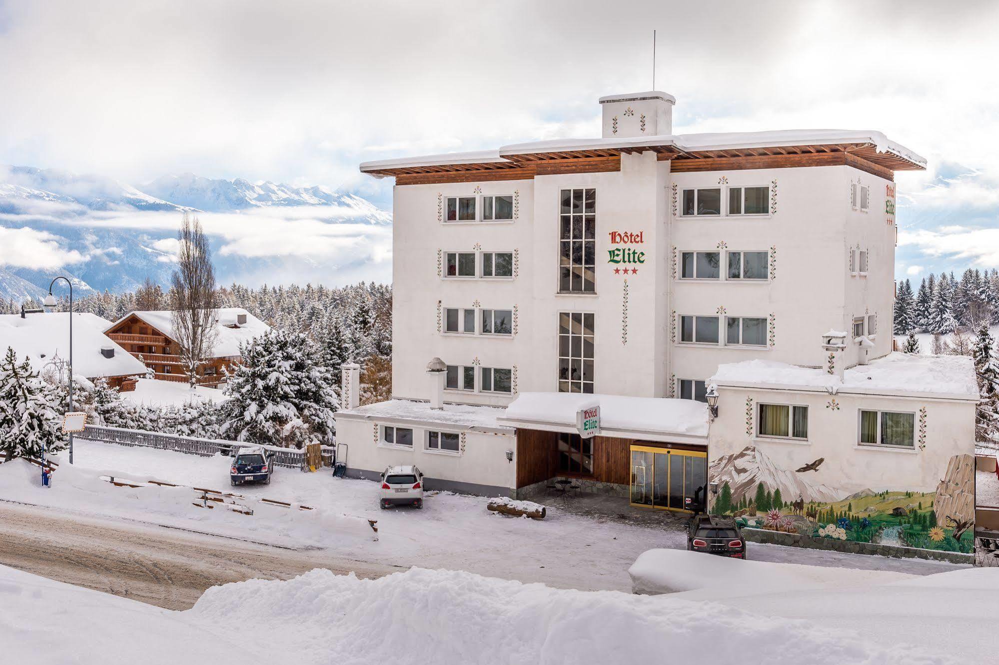 Hotel Elite Crans-Montana Kültér fotó