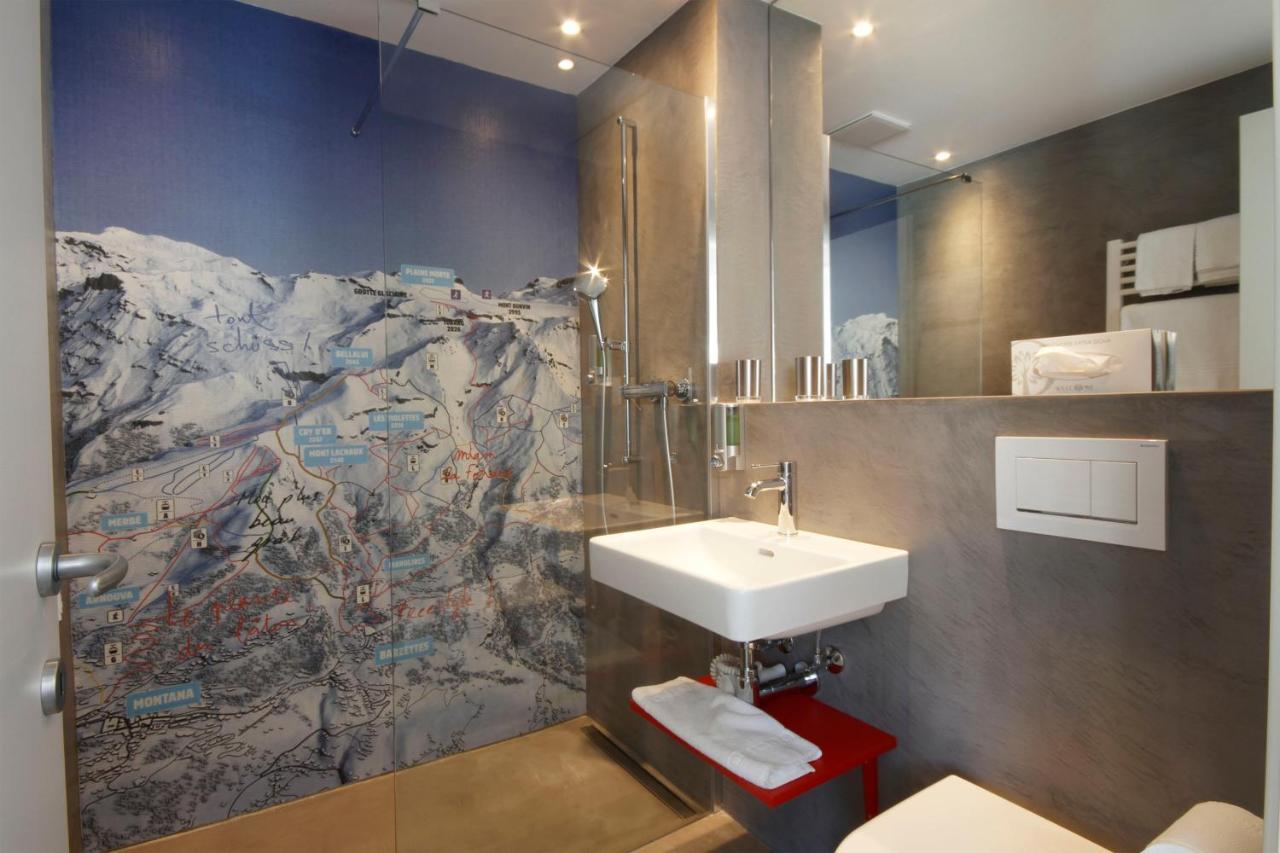 Hotel Elite Crans-Montana Kültér fotó