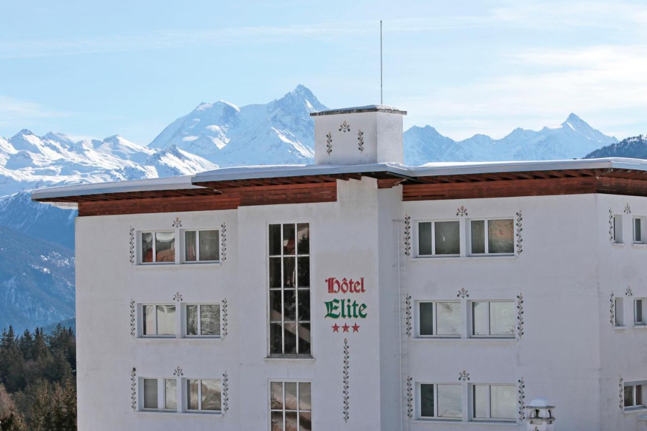 Hotel Elite Crans-Montana Kültér fotó